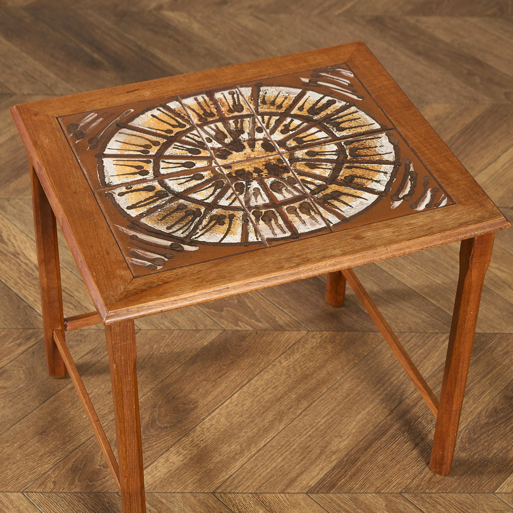 デンマーク TOFTEN タイルトップ ネストテーブル