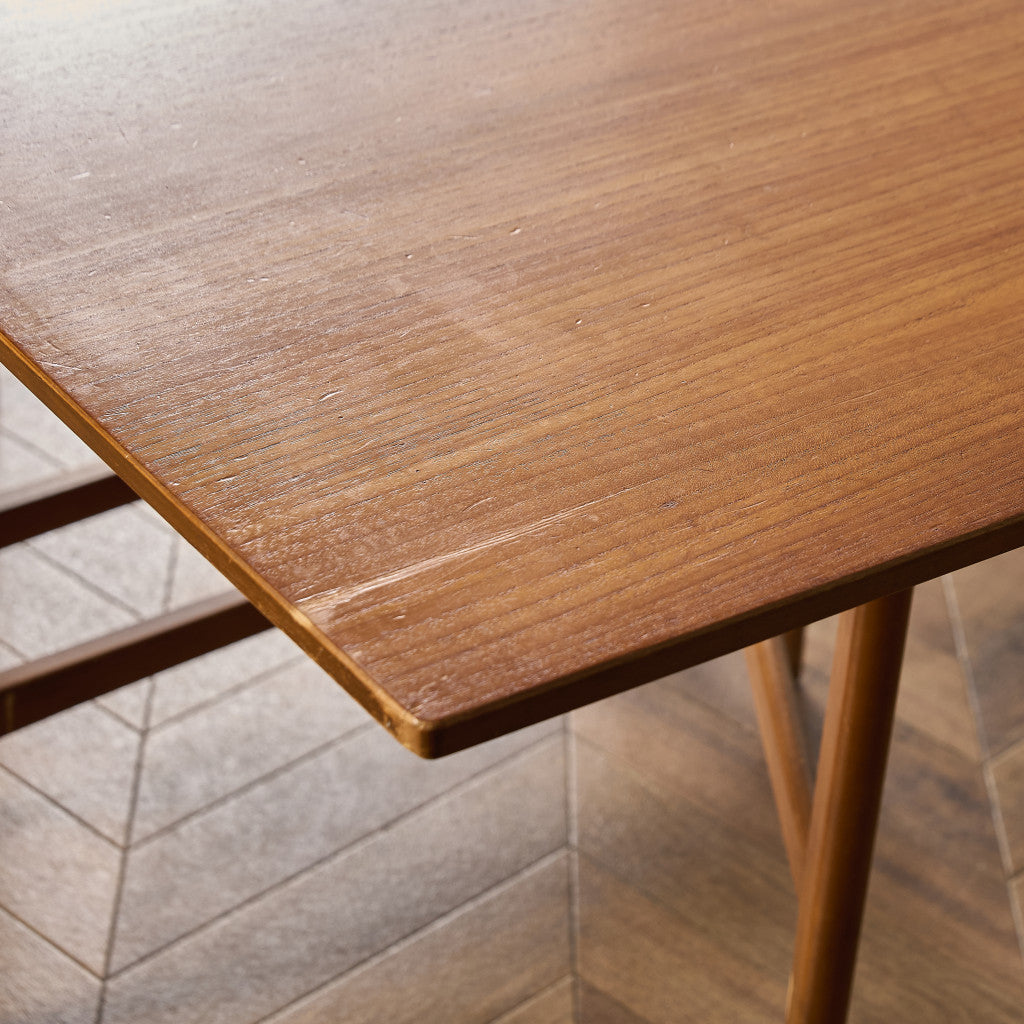 イギリス ヴィンテージ ドロップリーフ ゲートレッグテーブル