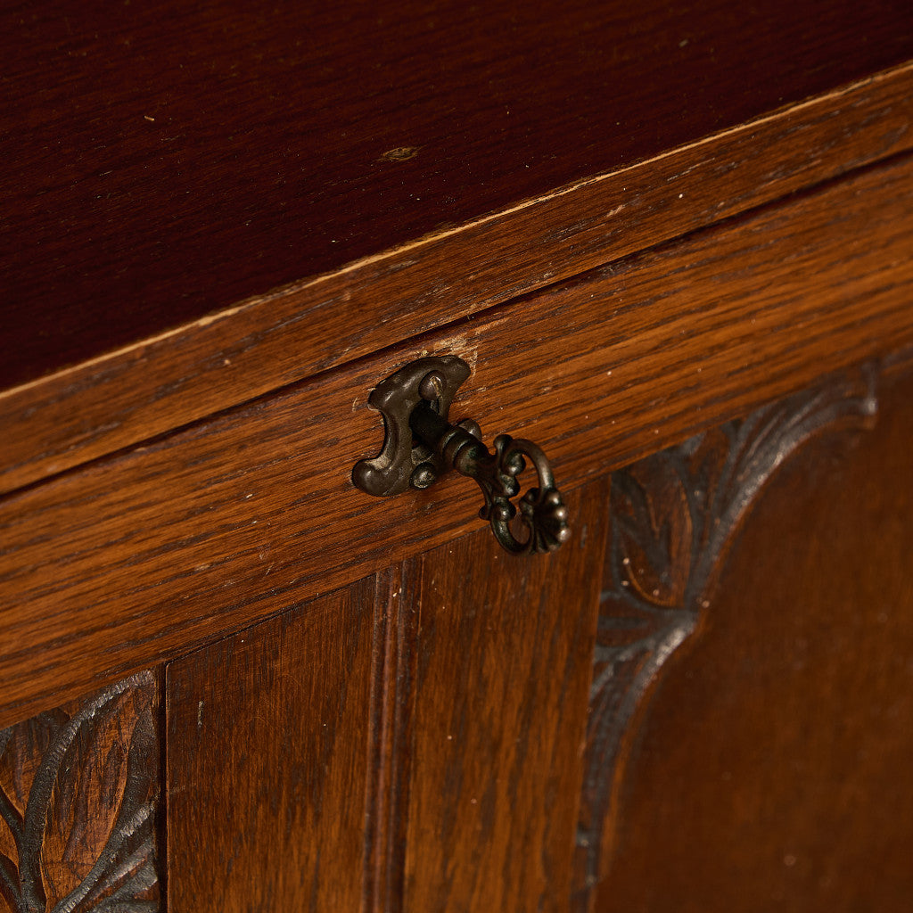 Old Charm オーク材 ビューローブックケース