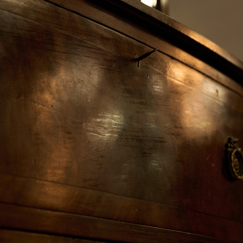 英国 アンティーク ビューロー ブックケース