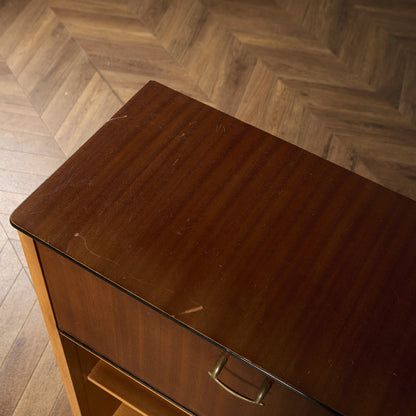 ヴィンテージ ナロー ブックケース