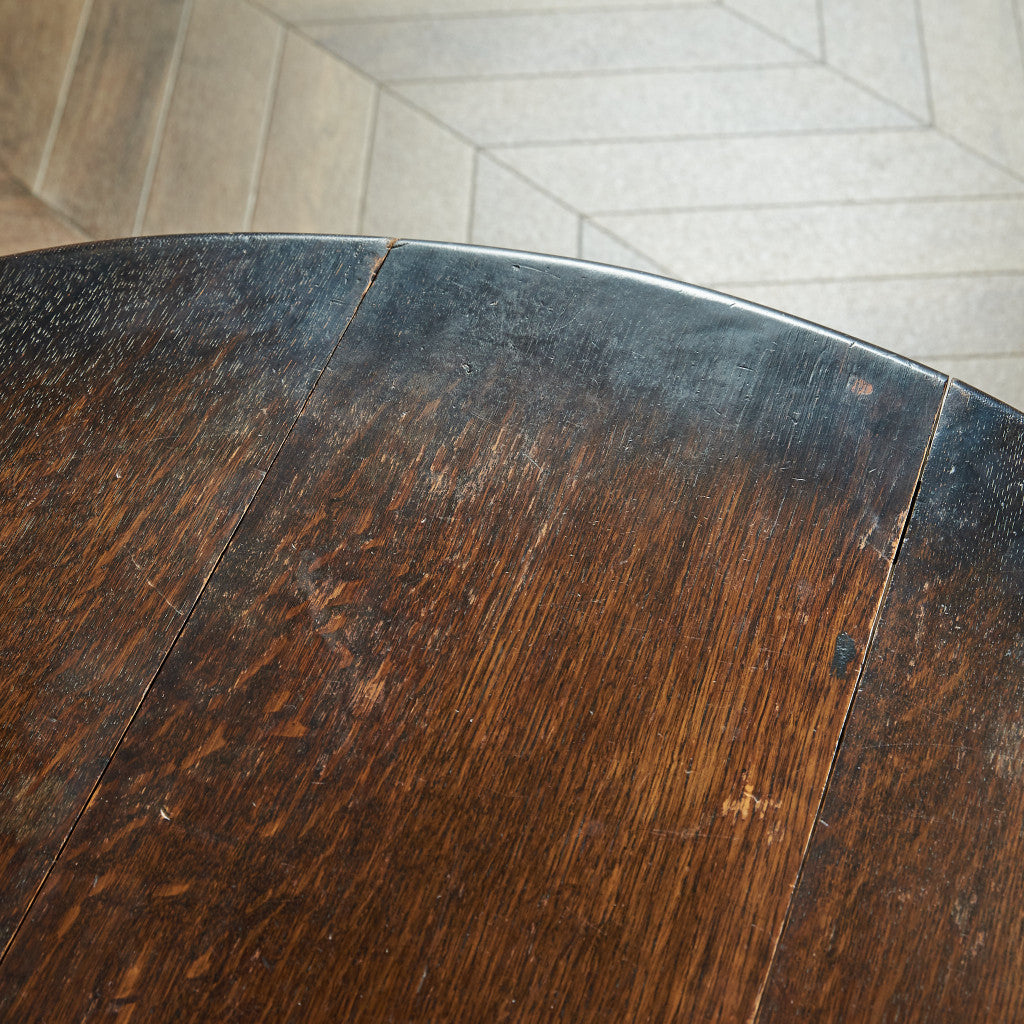 英国クラシック ドロップリーフ ゲートレッグテーブル