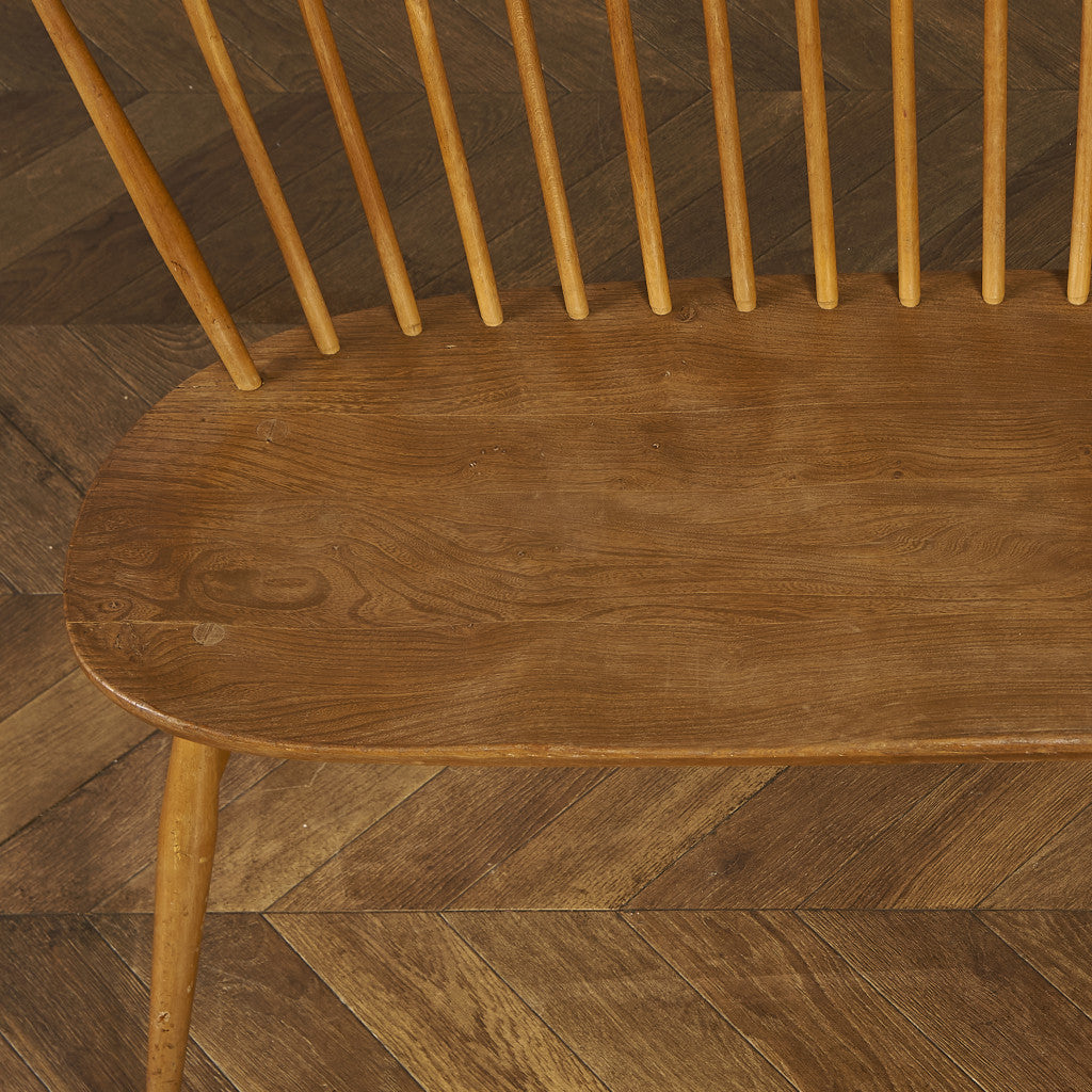 ヴィンテージ ラブシート ベンチ (349) / ブルーラベル