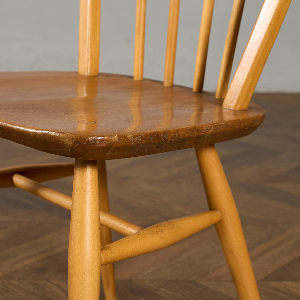 ヴィンテージ 4本 スポーク フープバックチェア