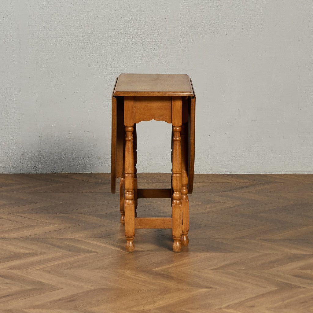 英国 クラシック ドロップリーフ ゲートレッグテーブル