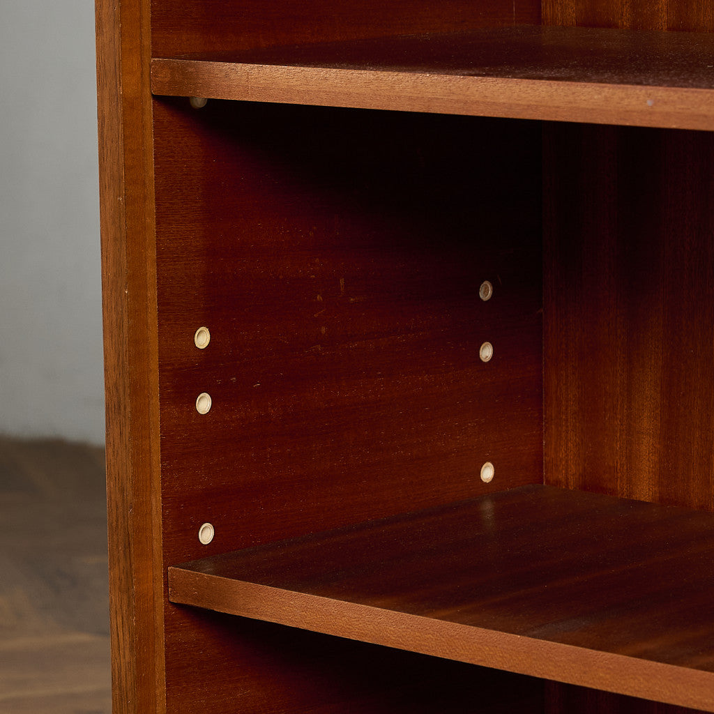 ヴィンテージ ナロー オープン ブックケース