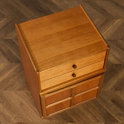 ヴィンテージ 十字扉 スモール キャビネット