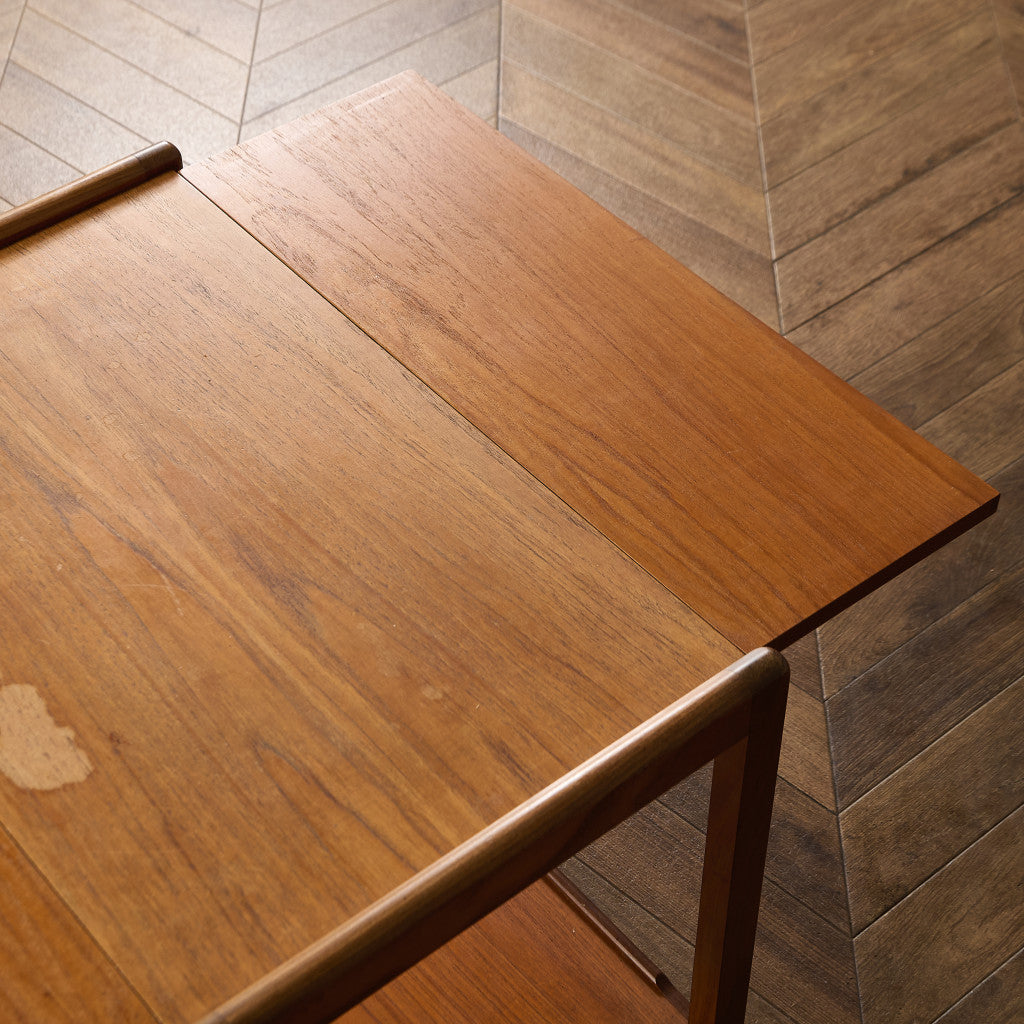 英国 ヴィンテージ ドロップリーフ トロリーワゴン