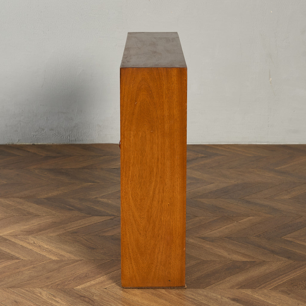 ヴィンテージ ガラス キャビネット 本棚