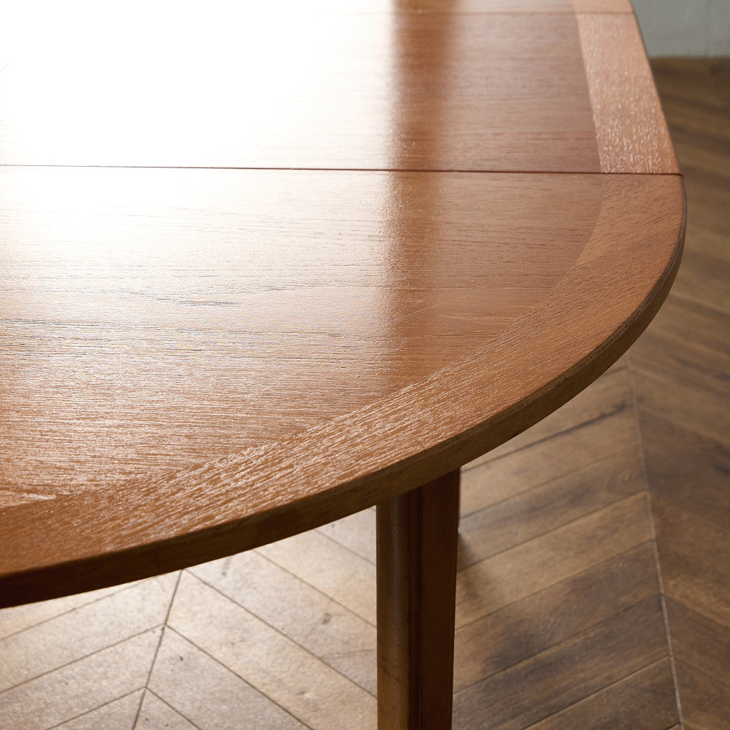 エクステンション ラウンド ダイニングテーブル