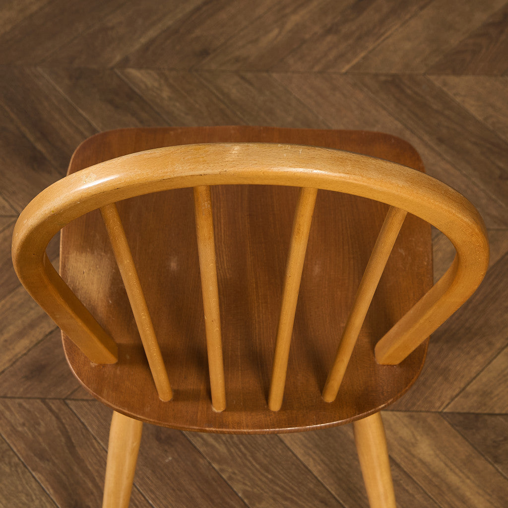 ヴィンテージ 4本 スポーク フープバックチェア