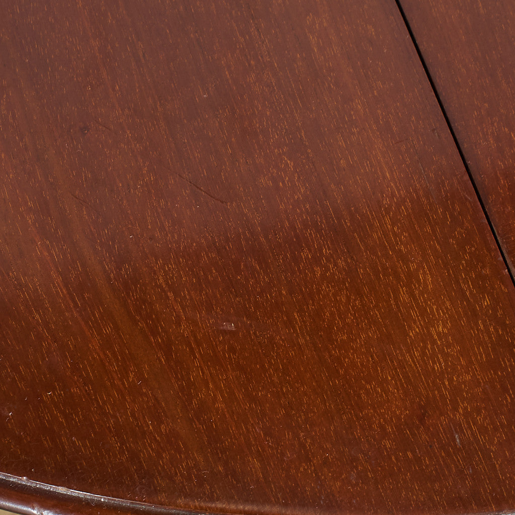 英国アンティーク木製ドラムテーブル/円形机/サイドテーブル/革レザー81-329○サイズ○