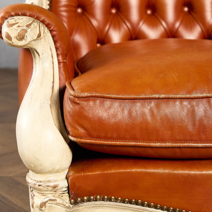 イタリア クラシック シングルソファ