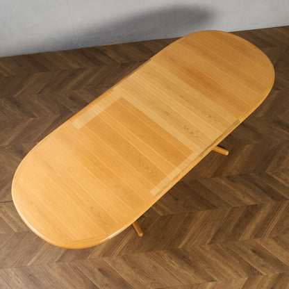 Laurits M Larsen ヴィンテージ エクステンション ロング ダイニングテーブル