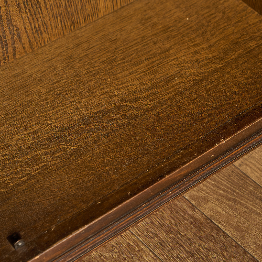 英国 クラシック オーク材 ブックケース