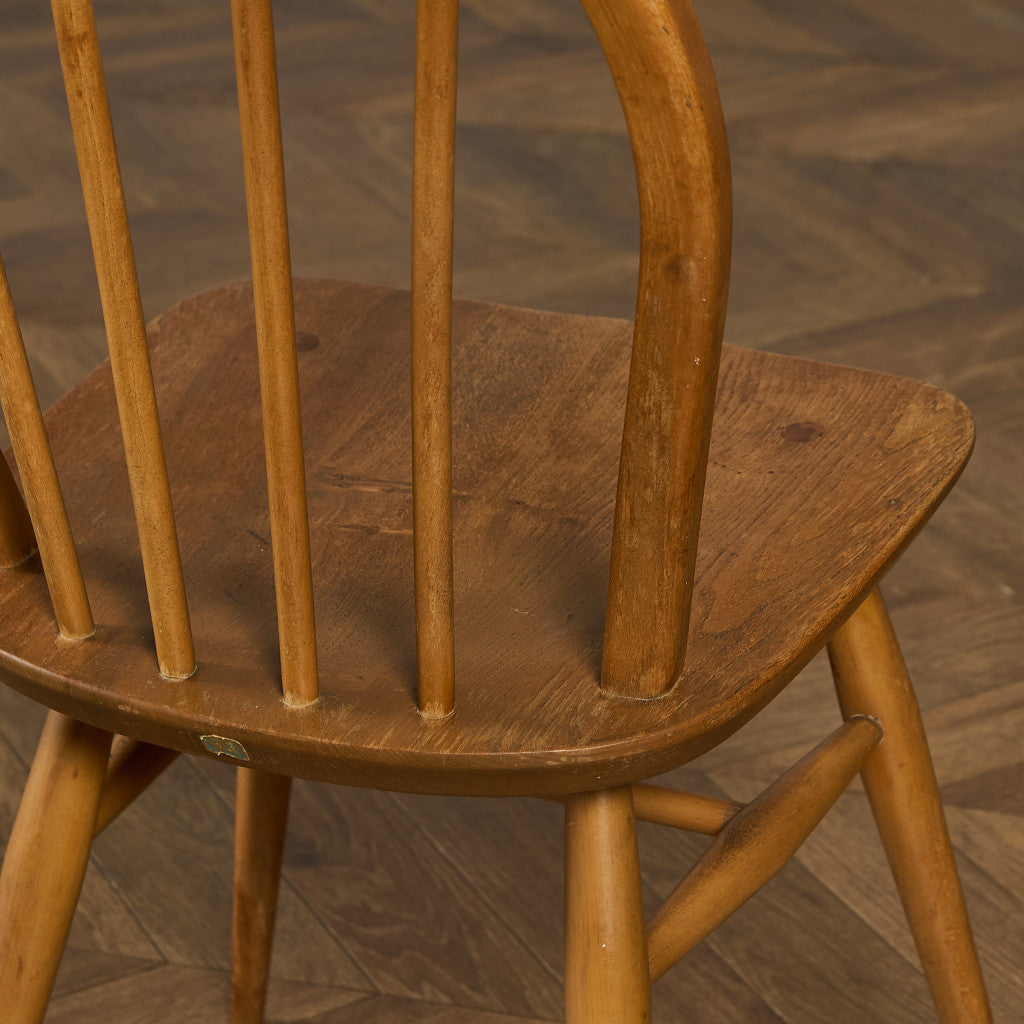 ヴィンテージ 4本 スポーク フープバックチェア