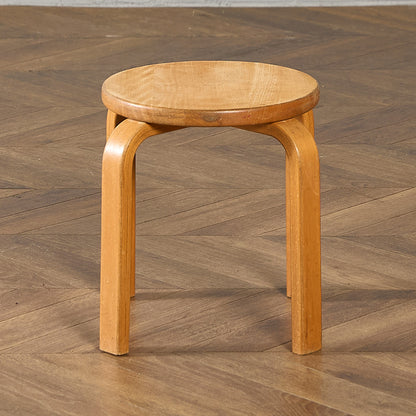 デンマーク LEIKA ヴィンテージ ベントウッド スツール