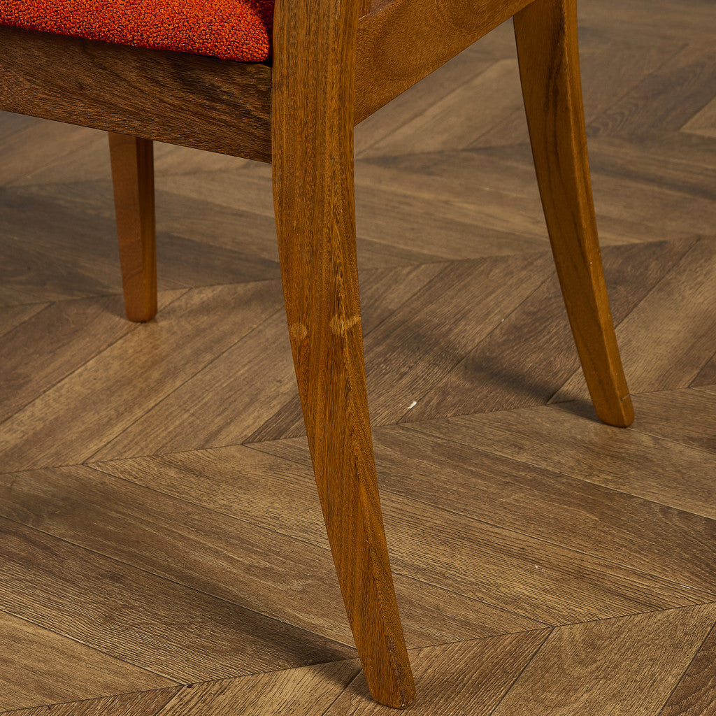 スラットバックチェア 座面張替え済み