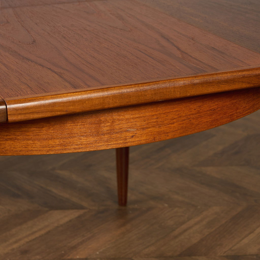 エクステンション ラウンド ダイニングテーブル