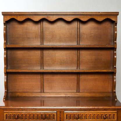 Pratts オーク材 ウェルシュドレッサー カップボード