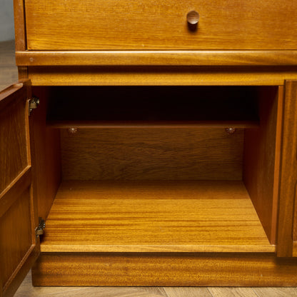 ネイサン Nathan 十字扉 ヴィンテージ ミュージックキャビネット サイドボード #89830