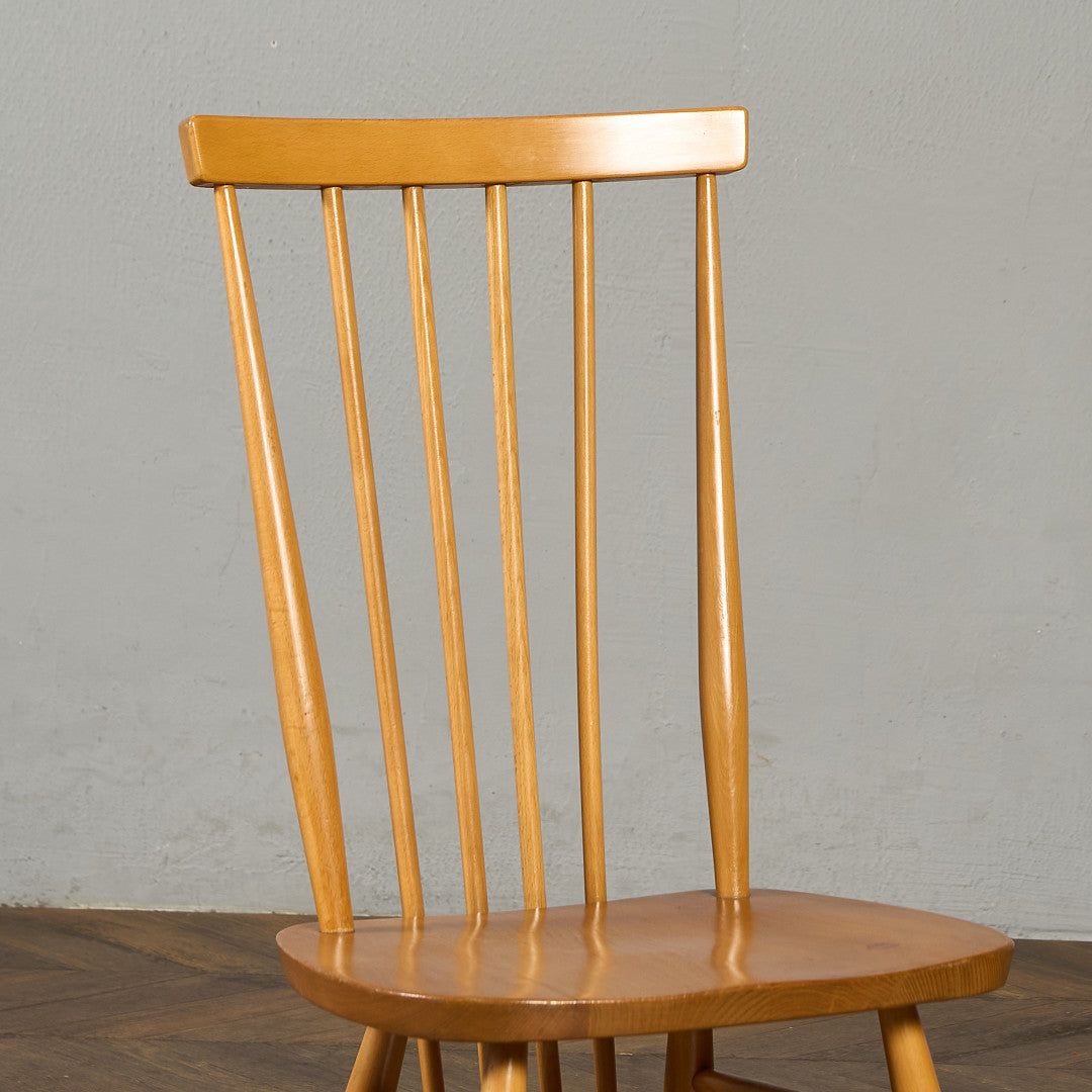 ヴィンテージ スティックバック ハイバックチェア ブルーラベル