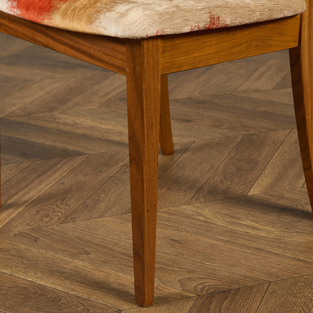 スラットバックチェア 座面張替え済み