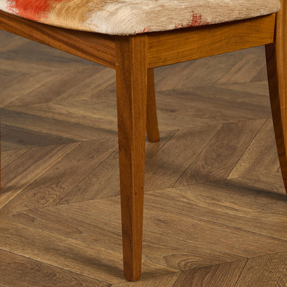 スラットバックチェア 座面張替え済み