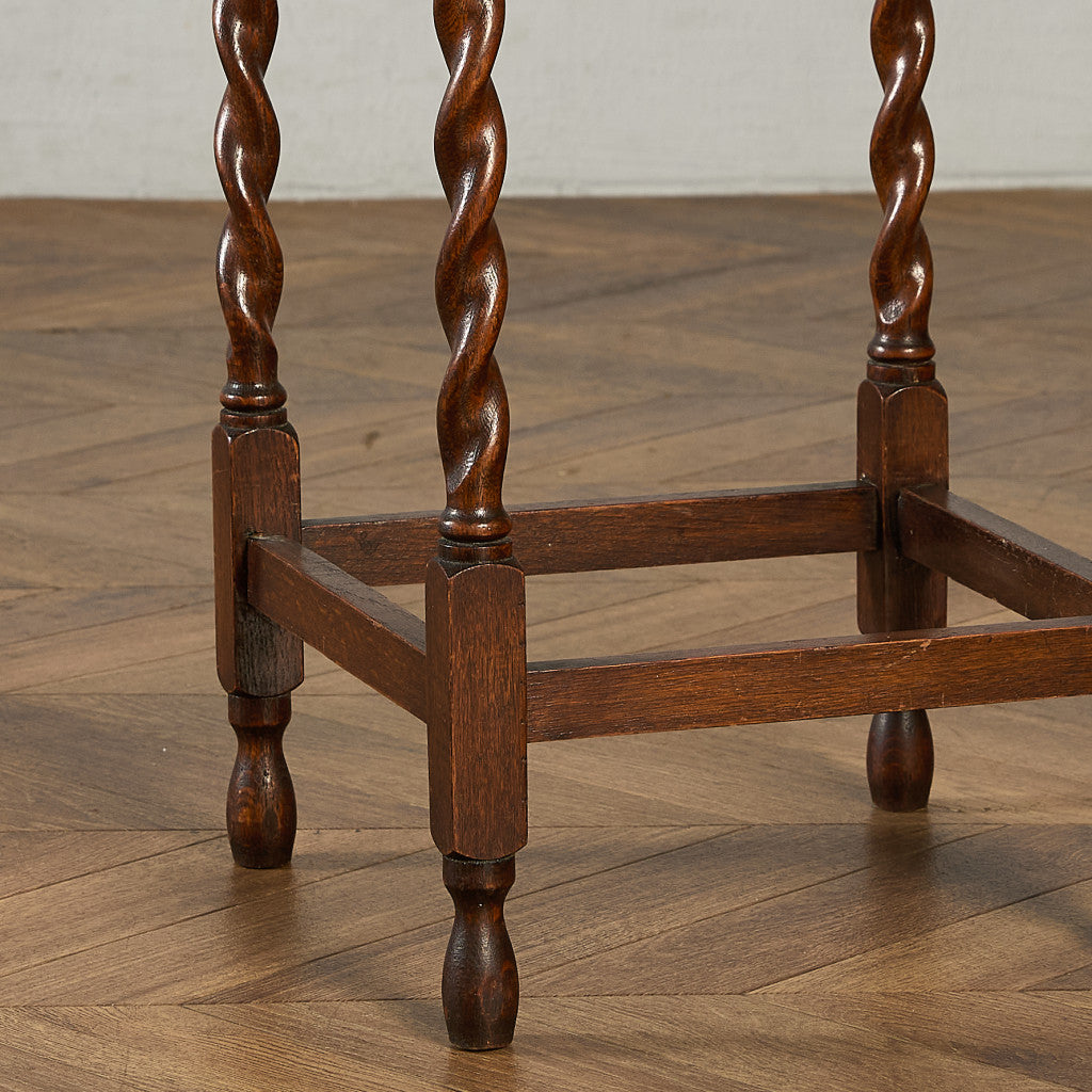 英国 クラシック バーリーシュガーツイスト サイドテーブル