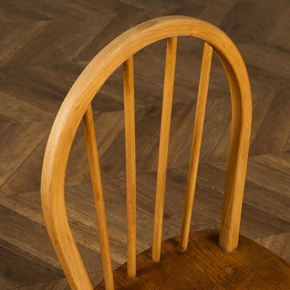 アーコール ERCOL ヴィンテージ 4本 スポーク フープバックチェア ラウンドゴールドラベル #89987