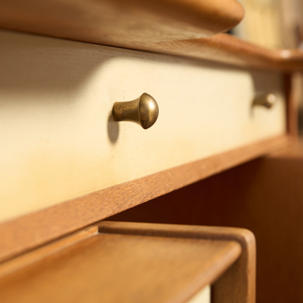 Chinese white ヴィンテージ ドレッサーデスク 初期ゴールドラベル