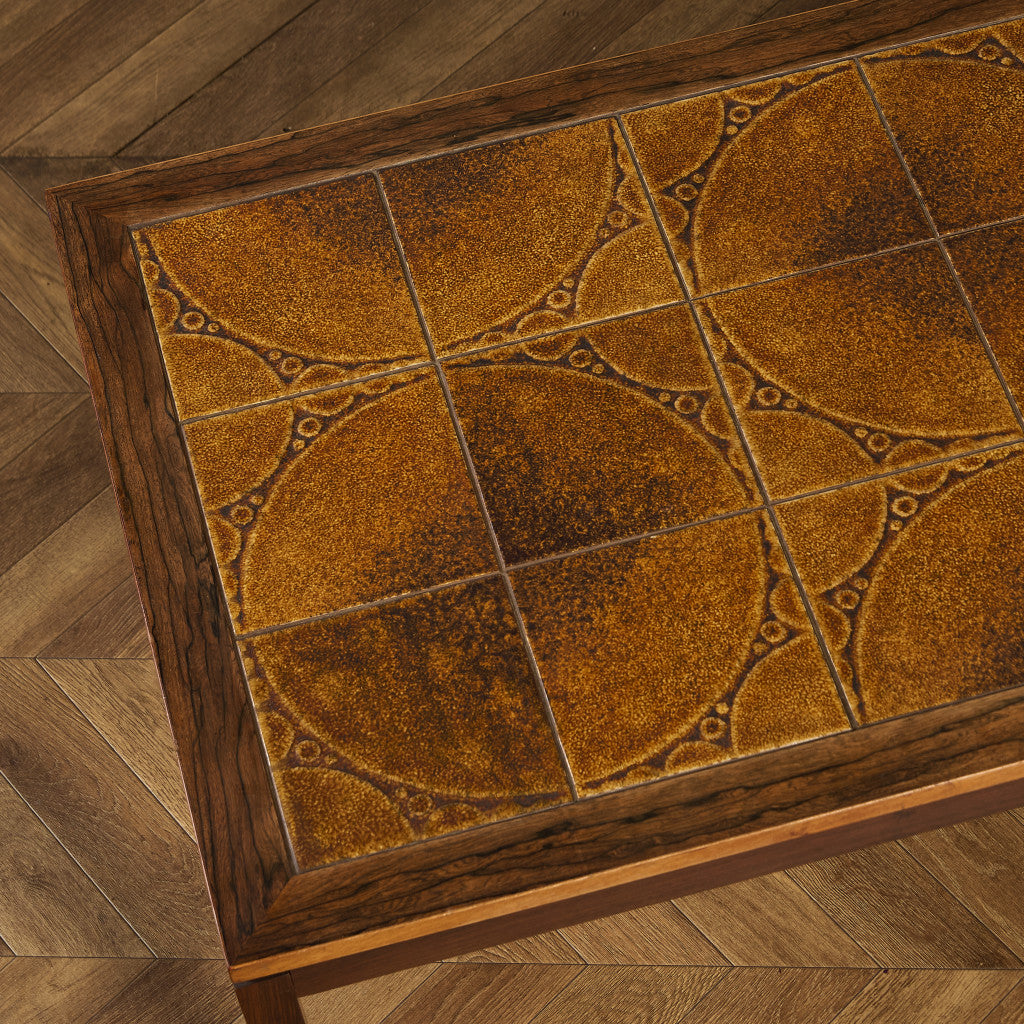 デンマーク ヴィンテージ タイルトップ コーヒーテーブル