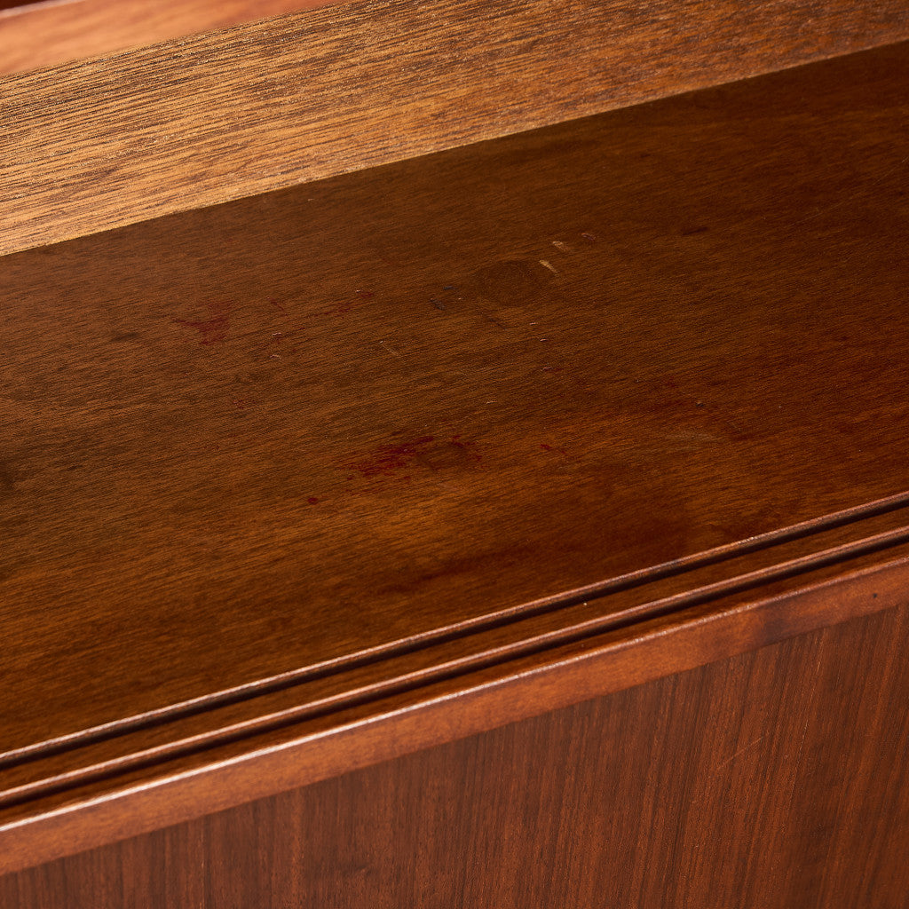 英国 ヴィンテージ ガラス キャビネット