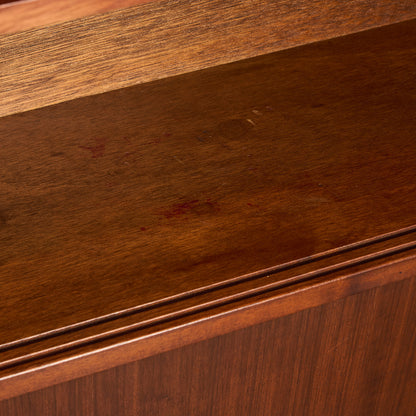 英国 ヴィンテージ ガラス キャビネット