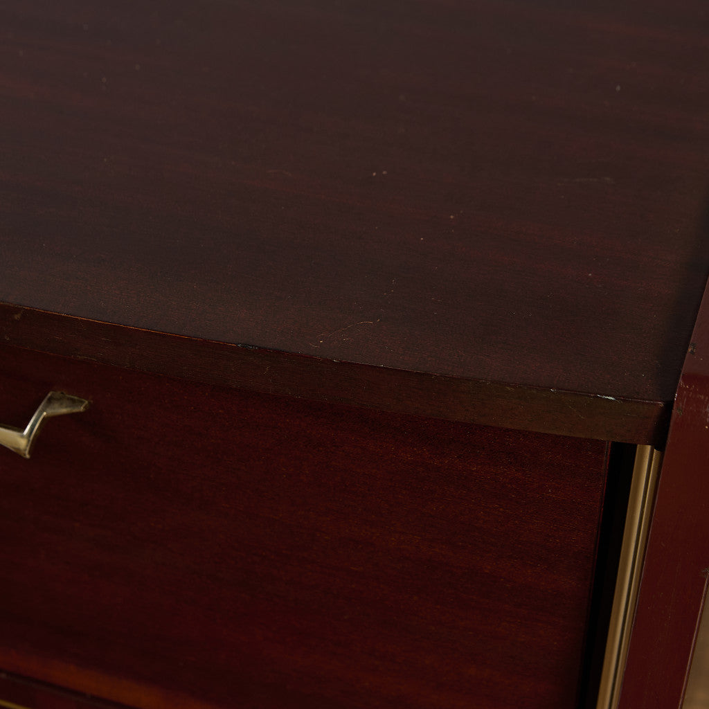 英国 ヴィンテージ ベッドサイド キャビネット