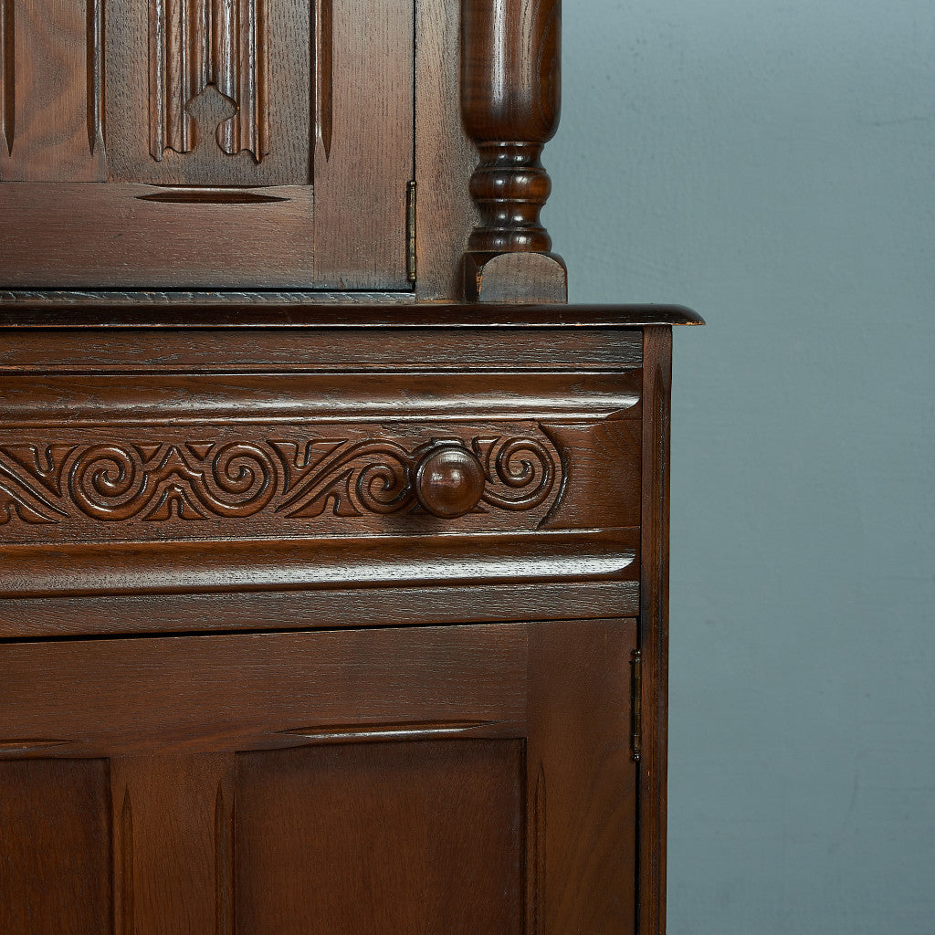 英国クラシック コートカップボード #80426 – camori ヴィンテージ家具