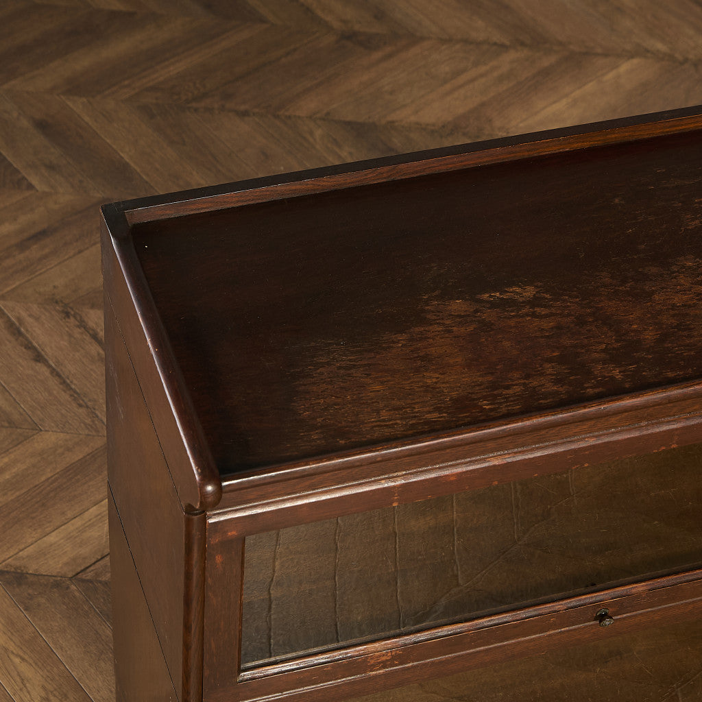 英国 アンティーク スタッキング ブックケース