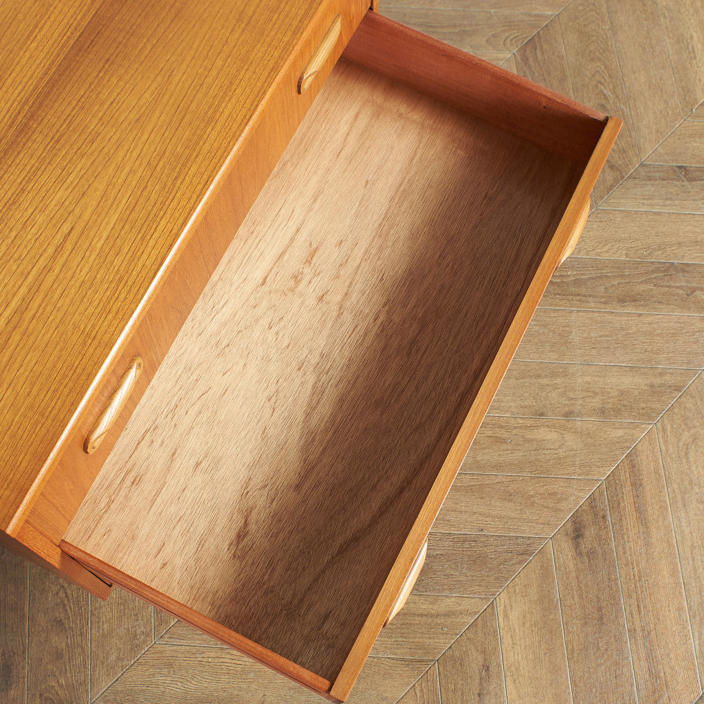 ジープラン G-PLAN Fresco 3段チェスト / カスタム ウッドレッグ