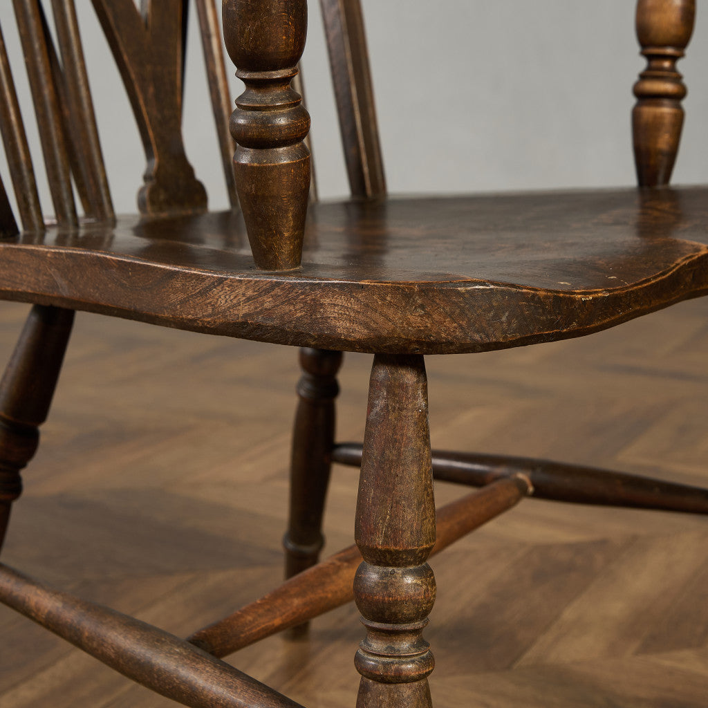 英国 クラシック ホイールバック ウィンザー アームチェア