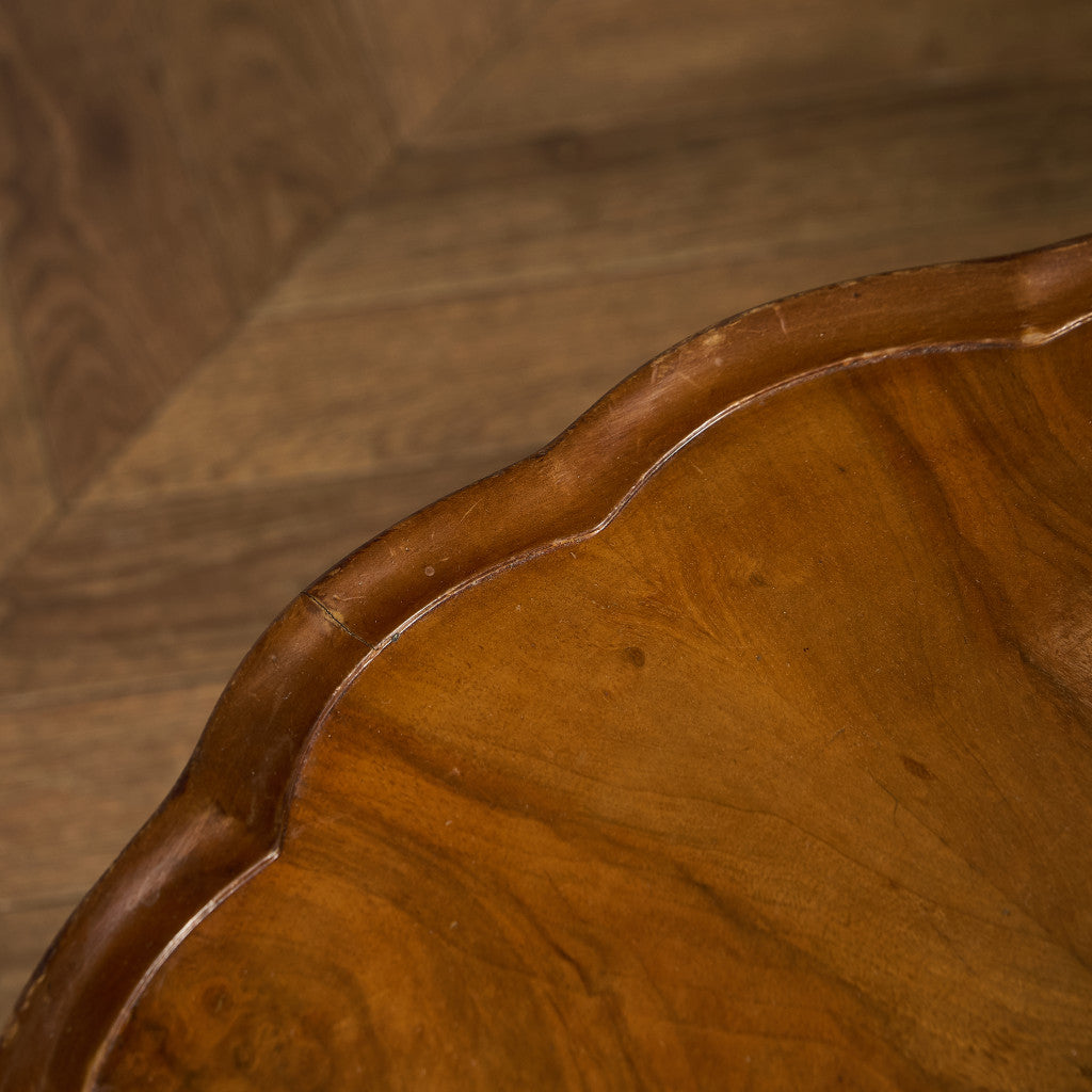 英国 クラシック クイーンアン様式 ラウンド センターテーブル ローテーブル