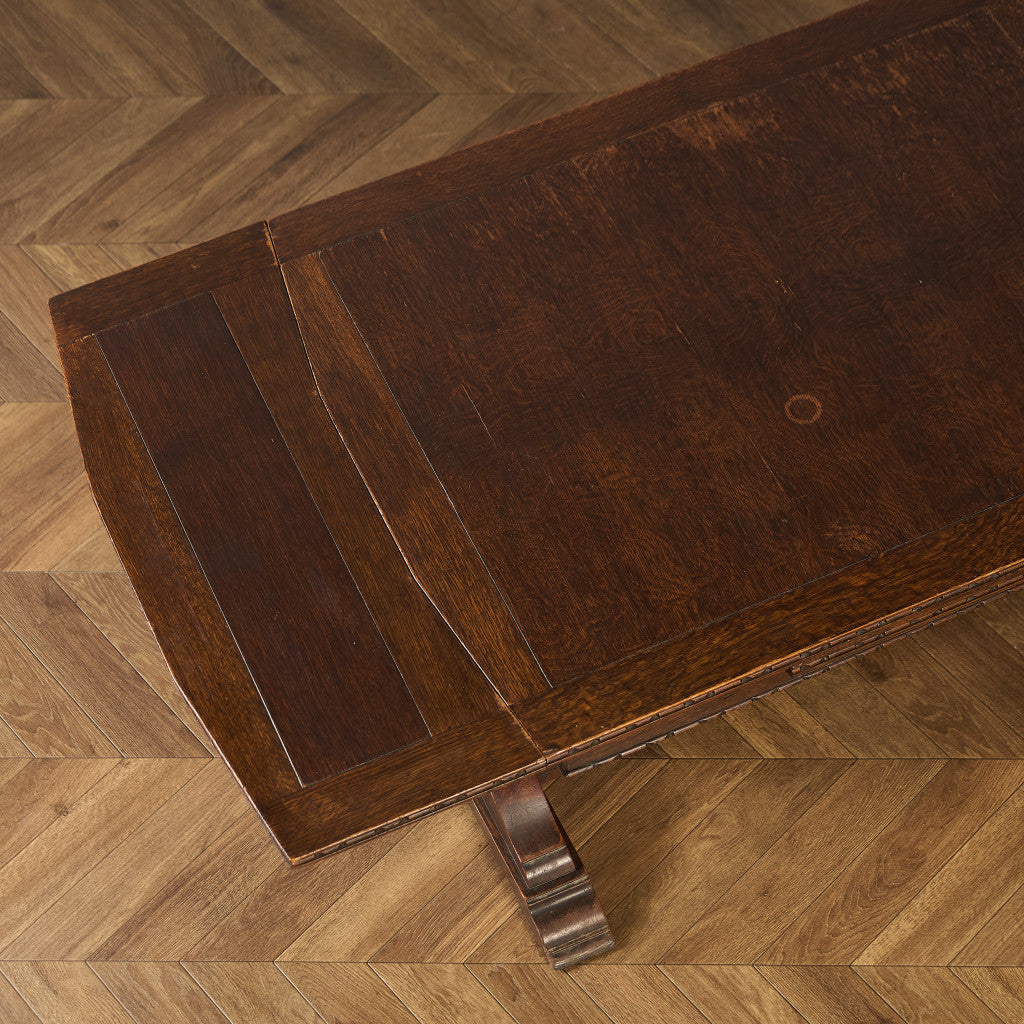 英国 クラシック ドローリーフ ダイニングテーブル