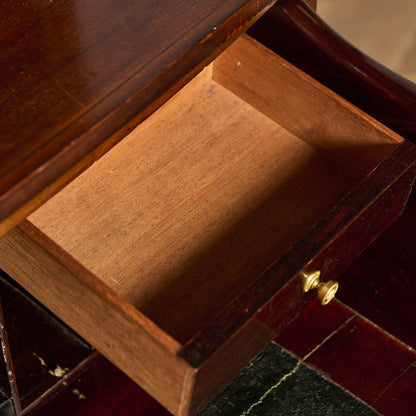 英国 アンティーク ビューロー ブックケース