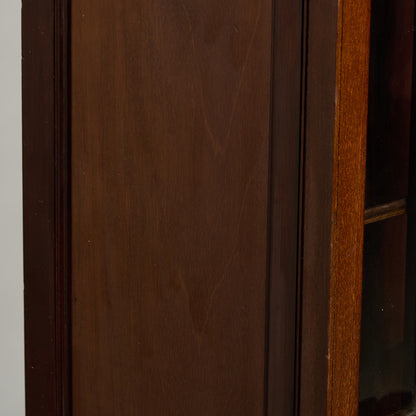 英国 アンティーク ビューロー ブックケース