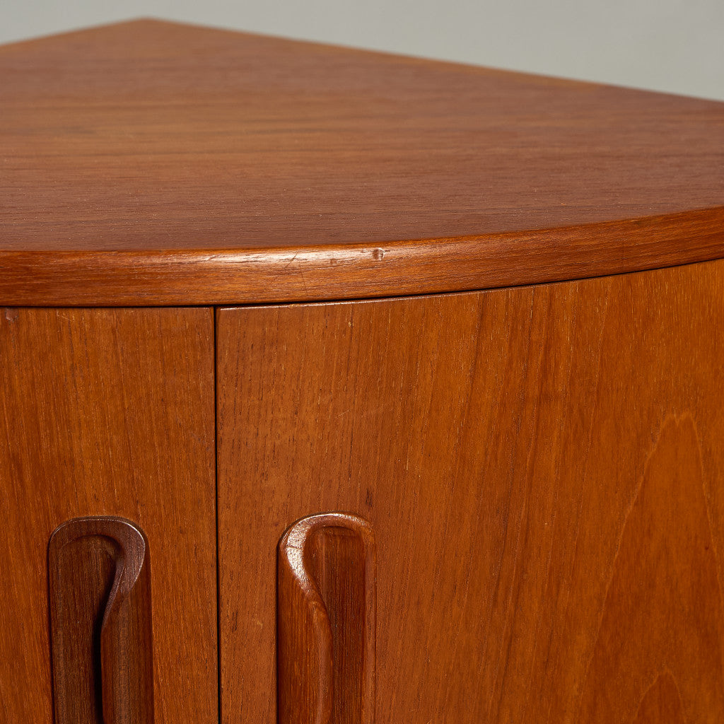 Fresco コーナーキャビネット 3点セット カスタム アイアン ヘアピンレッグ