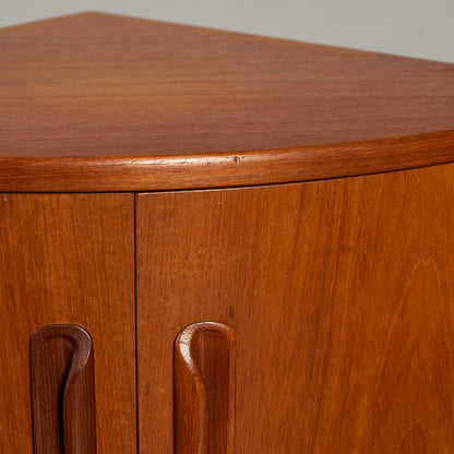 Fresco コーナーキャビネット 3点セット カスタム アイアン ヘアピンレッグ