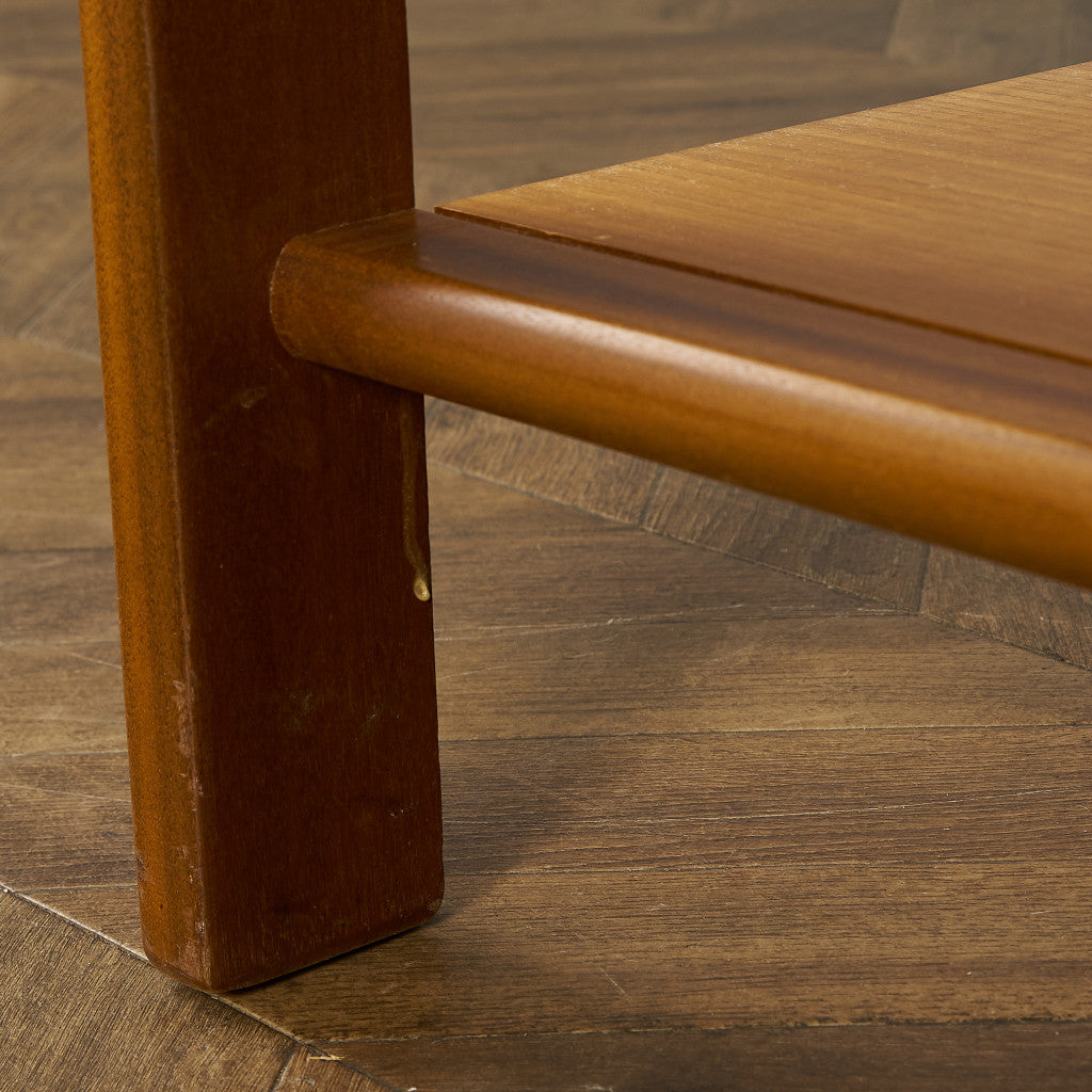 英国 ヴィンテージ スモーク ガラストップ コーヒーテーブル センターテーブル