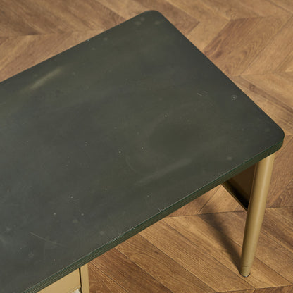 ベルギー ヴィンテージ 片袖 デスク