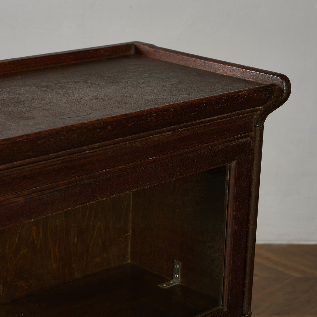 英国 アンティーク スタッキングブックケース 食器棚