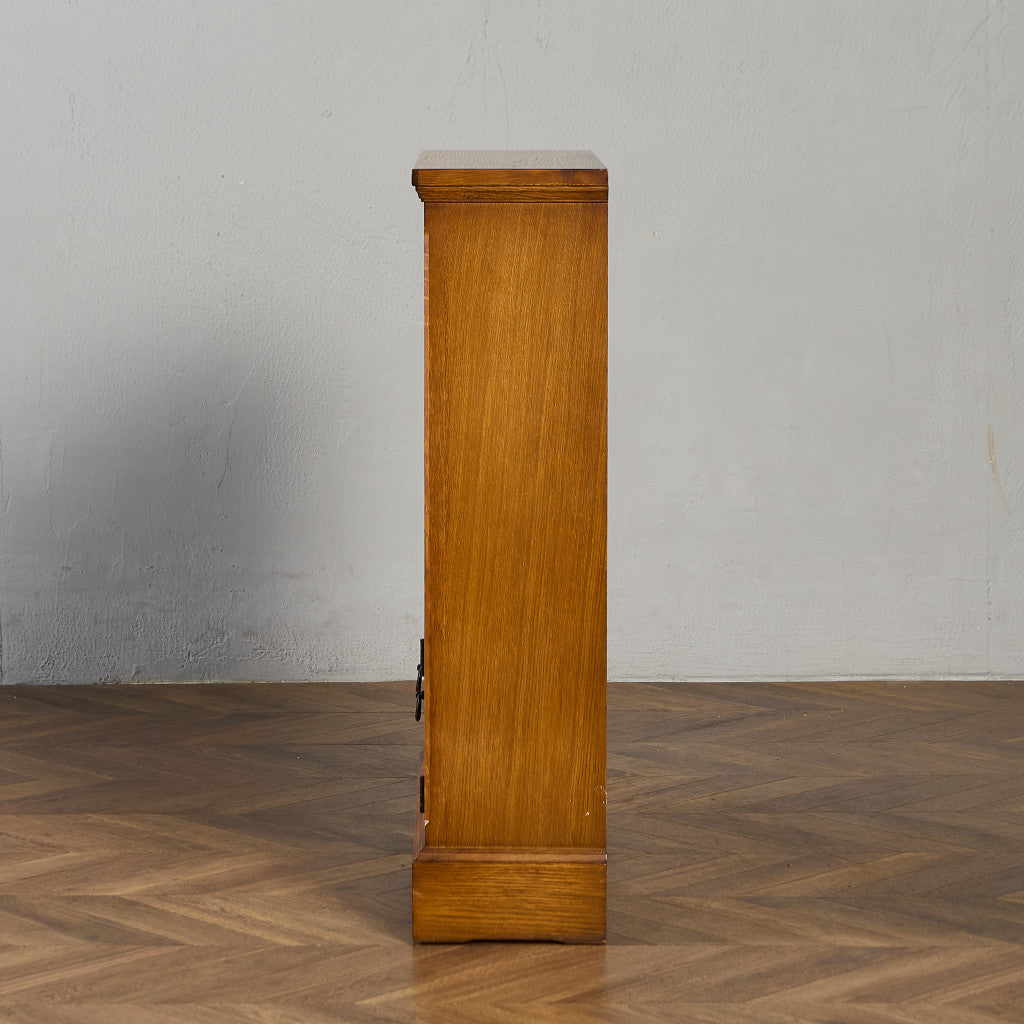 英国 クラシック オーク材 キャビネット