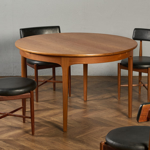 エクステンション ラウンド ダイニングテーブル